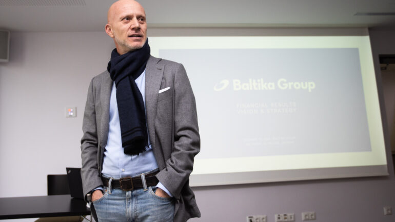Baltika värske juht Flavio Perini on investorites lootuse sütitanud.