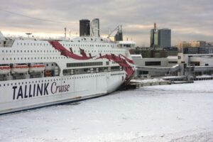 Tallinki reisijate arv neljandas kvartalis tõusis, kuid kaubavedu langes drastiliselt. (c) Foto: Postimees/Scanpix.