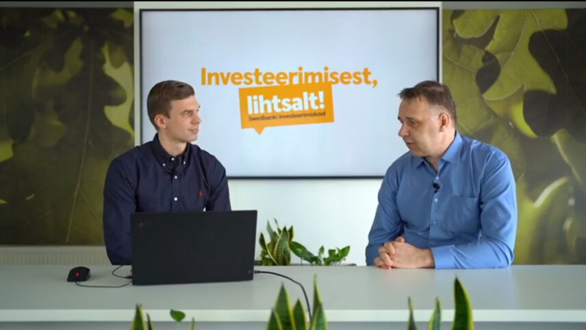 Swedbanki investeerimiseksperdid Andres Suimets (vasakul) ja Tarmo Tanilas (paremal) usuvad, et igaüks võib miljoni kokku saada.