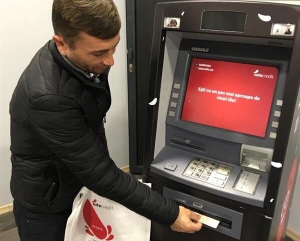 IuteCrediti kaardita sularahaautomaat Moldovas.